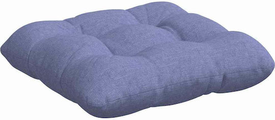 vidaXL Възглавница За Диван Син 45x45см