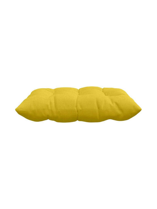 vidaXL Sofa-Kissen Gelb 40x40cm
