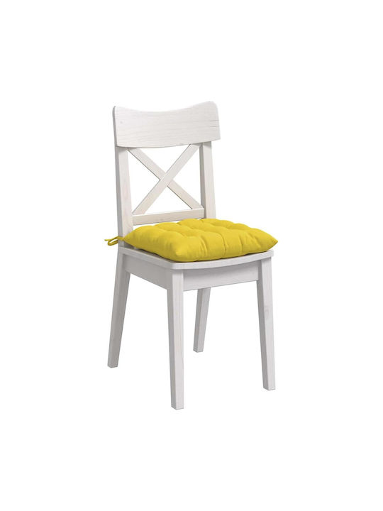 vidaXL Sofa-Kissen Gelb 40x40cm