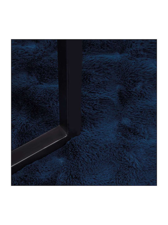 vidaXL Pelzige Decke Übergröße 240x270cm Blau