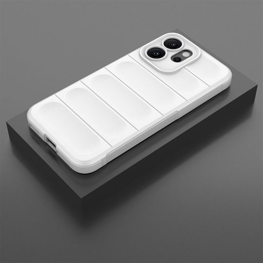 Magic Shield Back Cover Σιλικόνης Λευκό (Oppo Reno14F)