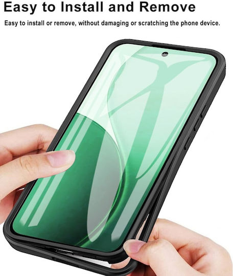 Degrees Coverage 360 Full Cover Plastic Roșu (Oppo Reno14F)