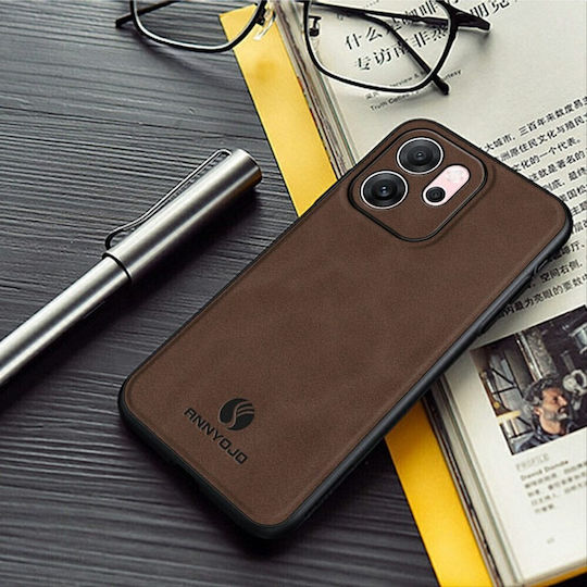 Annyojo Back Cover Plastic Brown (Oppo Reno14F)