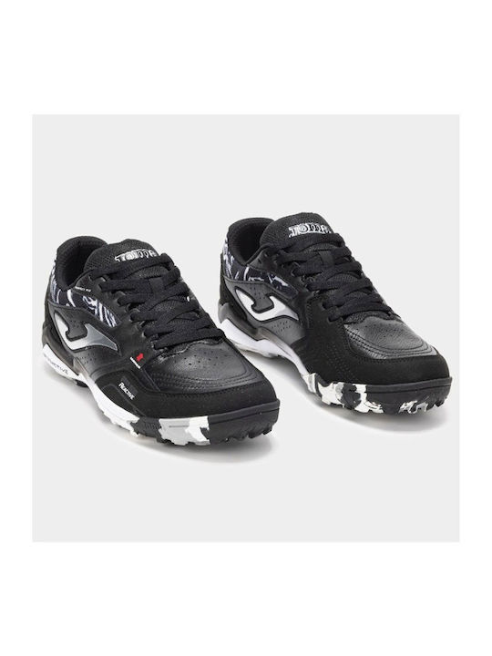 Joma Fs Reactive Ποδοσφαιρικά Παπούτσια με Σχάρα TF Μαύρα
