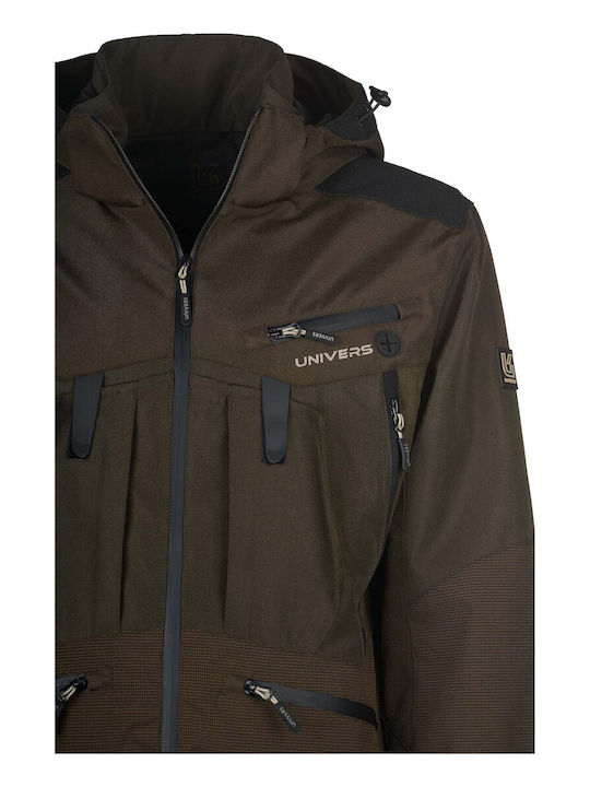 Univers Jagdjacke Softshell Grün
