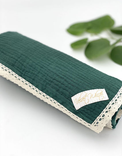 Velvet White Wickeldecke