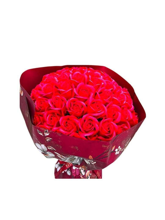 Royal Red Bouquet 55 Soap Roses