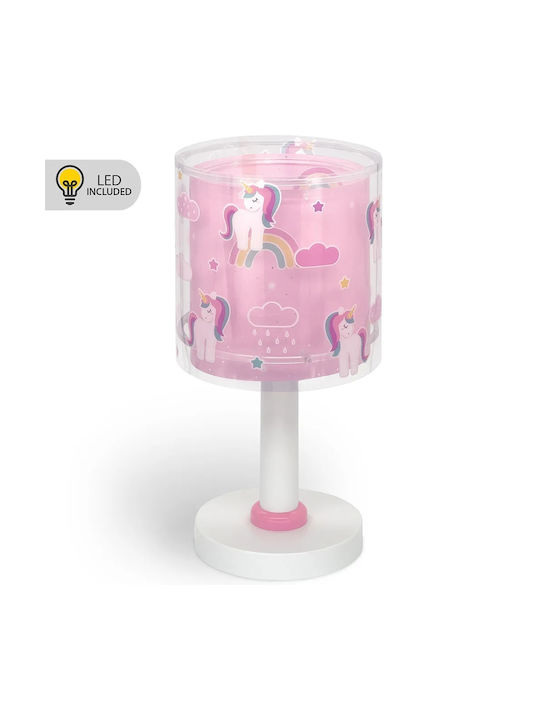 Ango Lampă decorativă pentru copii Unicorns de noptieră Roz