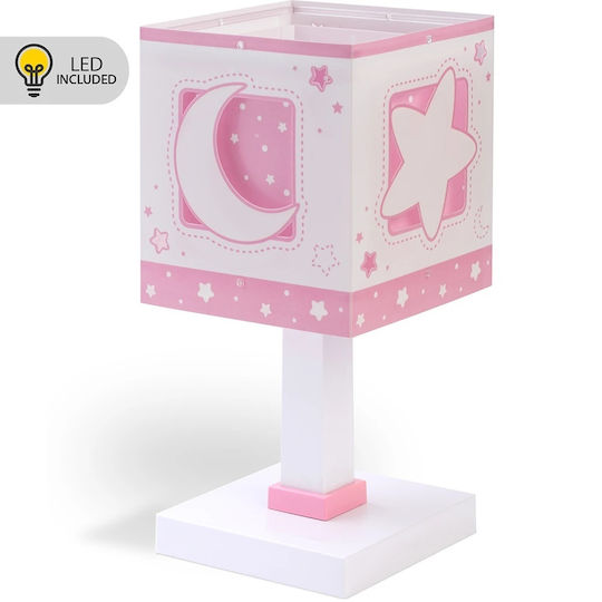 Ango Led Kids Decorative Lamp Pink 29x13.5cm