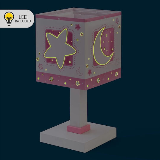 Ango Led Παιδικό Διακοσμητικό Φωτιστικό Ροζ 29x13.5cm