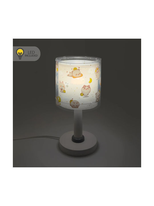 Ango Led Παιδικό Διακοσμητικό Φωτιστικό Γκρι 30x15cm