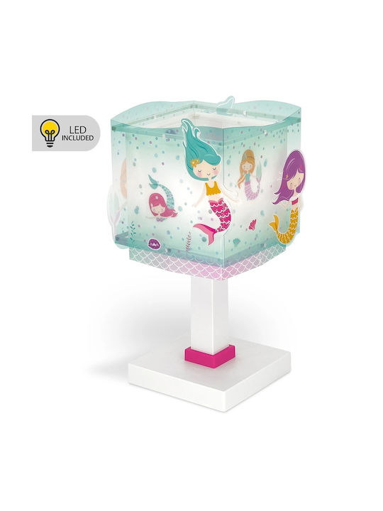 Ango Lumini LED Lampă decorativă pentru copii Mermaids Multicolor 29x13.5cm
