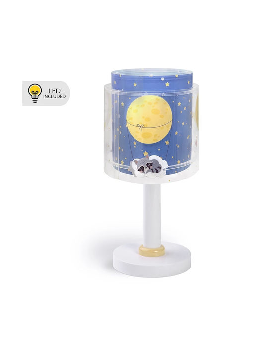 Ango Led Kids Decorative Lamp Moon Dream Blue