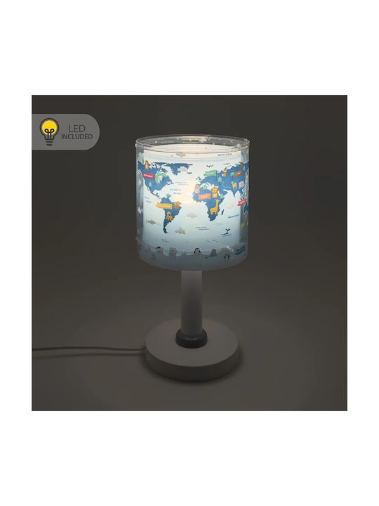 Ango Led Παιδικό Διακοσμητικό Φωτιστικό Γαλάζιο 29x13.5cm