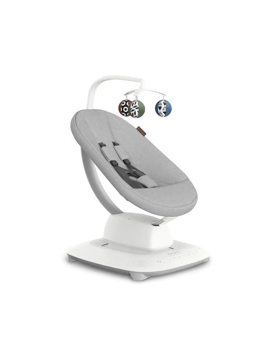 UPPAbaby Ηλεκτρικό Relax Μωρού Κούνια Mamaroo Smart Stella Grey Mélange για Παιδί έως 11.3kg