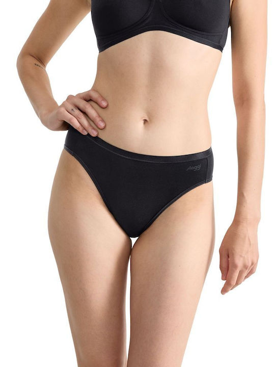Βαμβακερά Women's Slip 3Pack Black