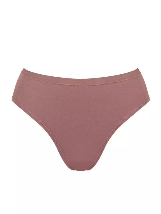 Βαμβακερά Women's Slip 3Pack Cacao