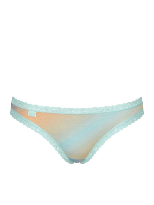 24/7 Weekend H Tanga Βαμβακερά Women's Slip 3Pack with Lace Somone/veraman/ombre
