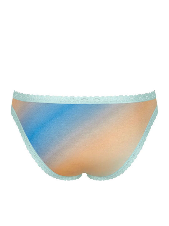 24/7 Weekend H Tanga Βαμβακερά Women's Slip 3Pack with Lace Somone/veraman/ombre