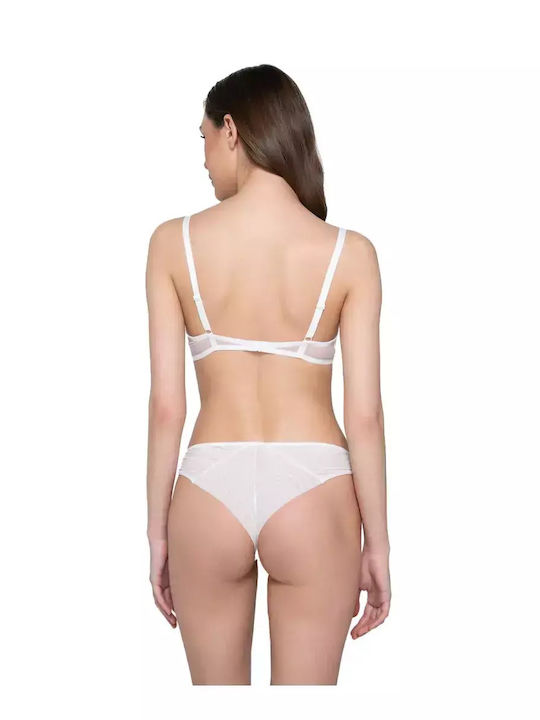 Women's Brazil with Lace White
