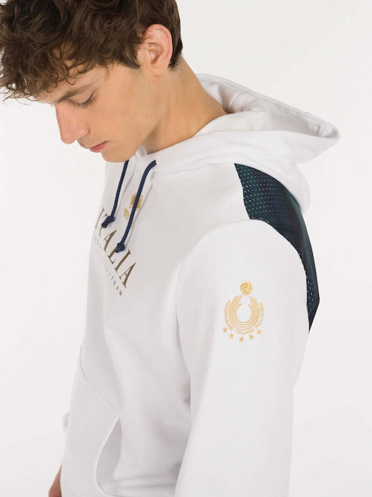 Sweatshirt mit Kapuze Weiß