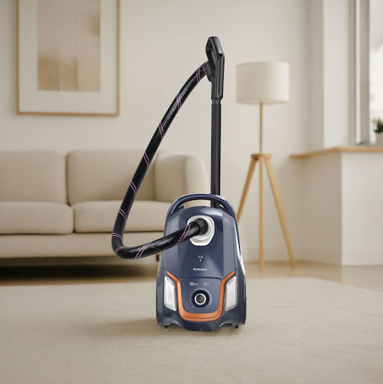 Rohnson R-1252 Vacuum Cleaner 800W Bagged 4.5lt Blue