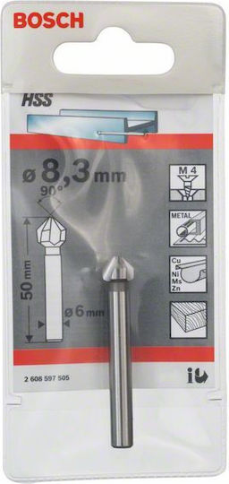 Bosch Φρέζα HSS για Διαμόρφωση Ακμών 8.3mm