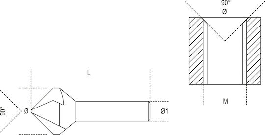 Beta Φρέζα HSS για Διαμόρφωση Ακμών 28mm