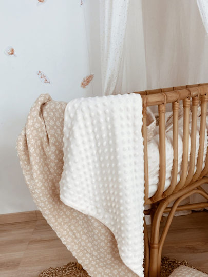 Velvet White Pătură