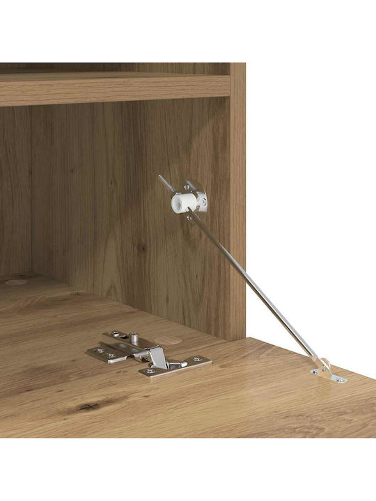 Телевизионна Мебел с LED Осветление Artisan Oak Дължина 80xДълбочина 30xВисочина 40см