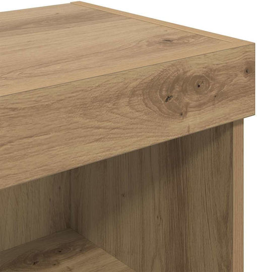 TV-Ständer mit LED-Beleuchtung Artisan Eiche M60xT30xH30cm