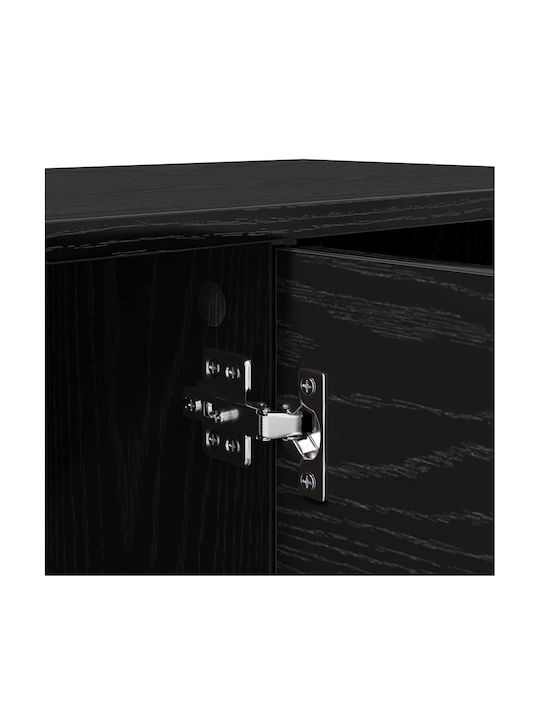 TV Stand Black Oak M102xD35xH36.5cm
