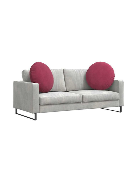vidaXL Sofa-Kissen aus Samt Rote 29x80cm