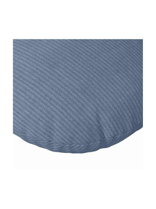 vidaXL Velvet Blue Sofa Cushion 60x60cm