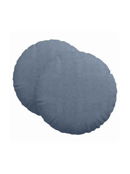 vidaXL Velvet Blue Sofa Cushion 60x60cm