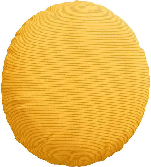 vidaXL Sofa-Kissen aus Samt Sanft Gelb 80x80cm
