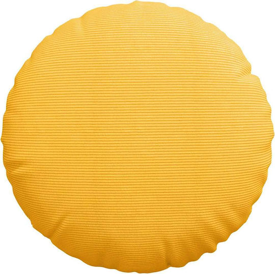 vidaXL Sofa-Kissen aus Samt Sanft Gelb 80x80cm