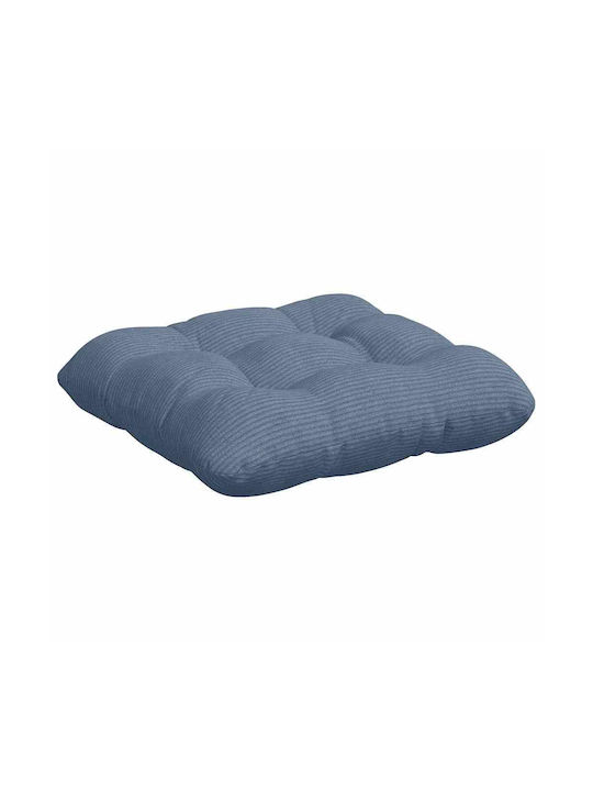 vidaXL Sofa-Kissen Blau 40x40cm