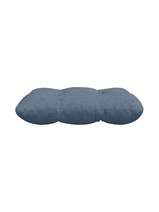 vidaXL Sofa-Kissen Blau 40x40cm
