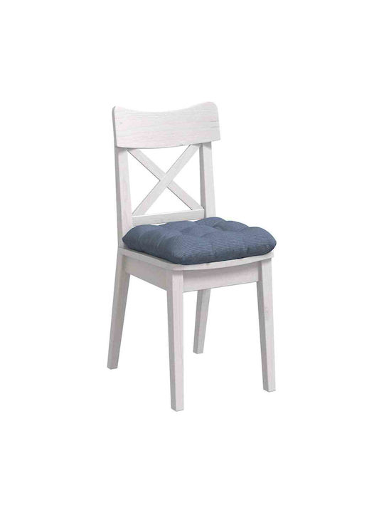 vidaXL Sofa-Kissen Blau 40x40cm