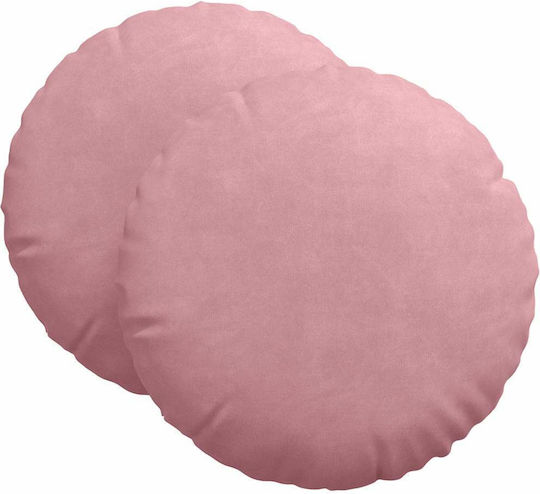 vidaXL Perna De Canapea Din Catifea Roz 29x80cm