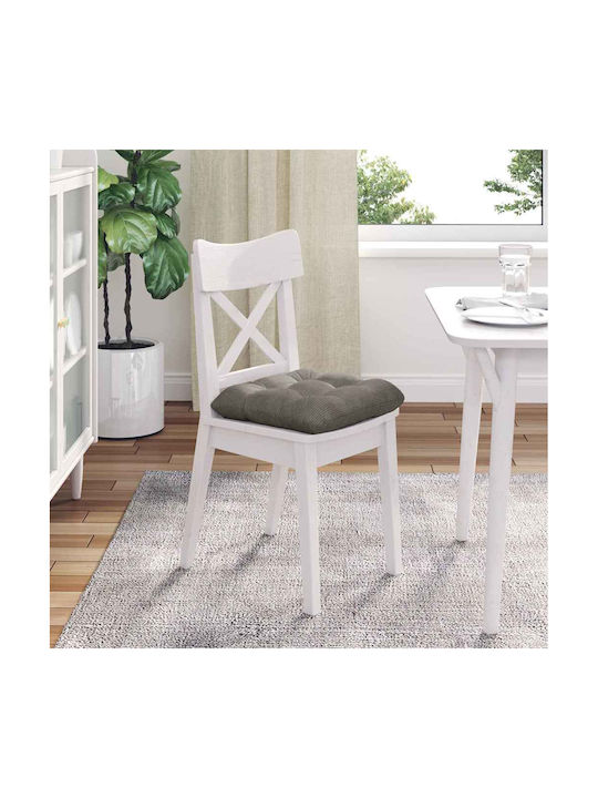 vidaXL Perna De Canapea Gri Deschis 45x45 Cm