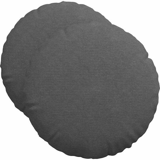 vidaXL Velvet Sofa Cushion Dark Gray 50x50cm