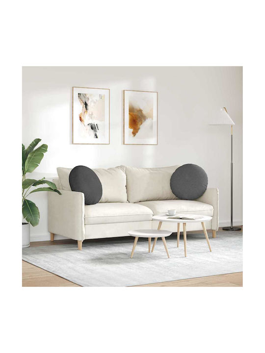 vidaXL Sofa-Kissen aus Samt Dunkelgrau 50x50cm