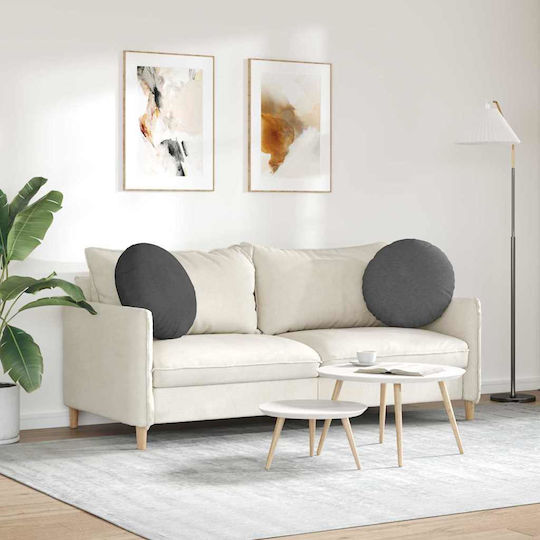 vidaXL Velvet Sofa Cushion Dark Gray 50x50cm
