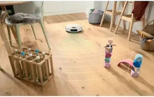 Bosch Spotless Advanced + Robot Vacuum Cleaner with Laser Mapping & 11000Pa Suction Power White