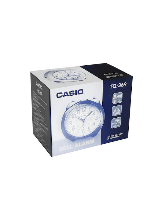Casio Retro Настолен Часовник с Аларма Черен TQ-369-7DF