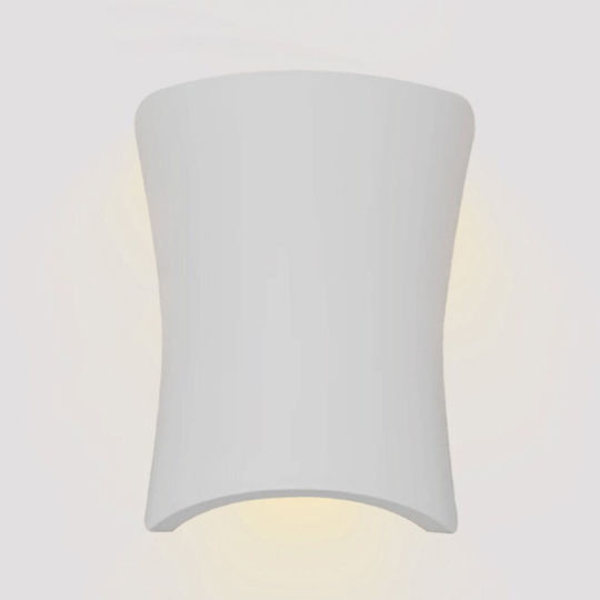 Inlight Lamp Wall with Socket E14 White 21.5x21.5x11.5cm