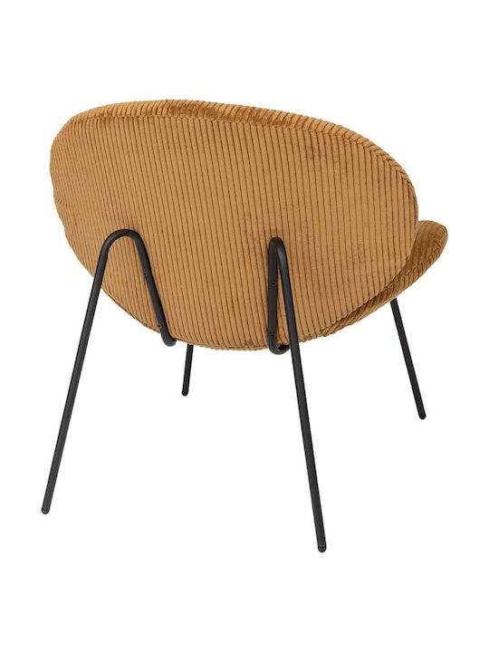 Outdoor-Stuhl Metallisch Birch Breeze Mustard 74x74x75εκ.