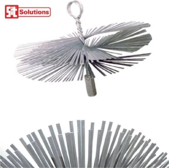 Sit Metallic Chimney Cleaning Brush Round